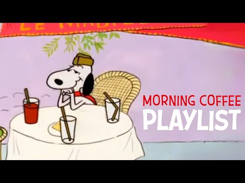 Morning music for Positive Energy ☕ Chill Morning Coffee Vibes with Snoopy