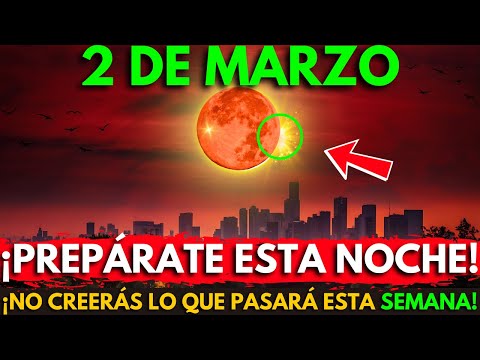 ¡Te lo advertí!🛑Pronóstico Semanal: ¡Alineación Planetaria 2025 y Luna Nueva!🌕2 de marzo de 2025