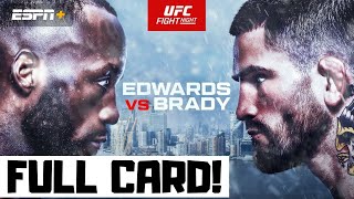 UFC Fight Night Edwards vs Brady Predictions & Full Card Breakdown - UFC London Betting Tips