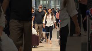 Director #Sukumar with his family ❤️ returns to Hyderabad | Gulte