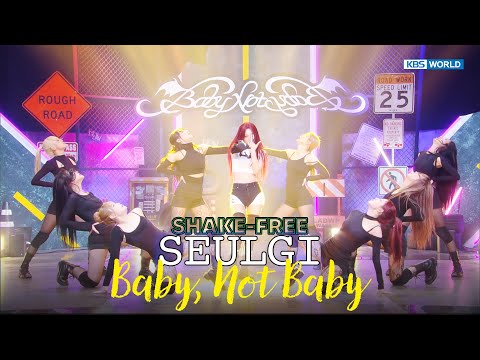 [SHAKE-FREE] Baby, Not Baby - SEULGI 슬기 [Music Bank] | KBS WORLD TV 250314