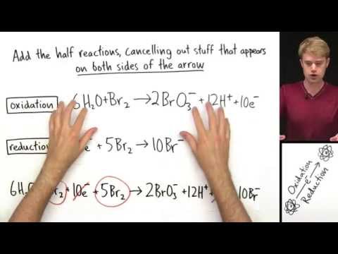 Balance Redox Equations in Acid Example 2 (Advanced)