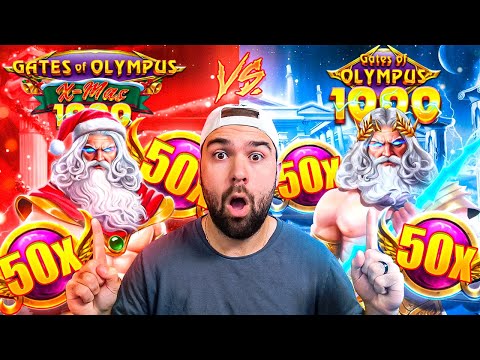 2000 SPINS ON GATES OF OLYMPUS 1000 VS GATES XMAS 1000!