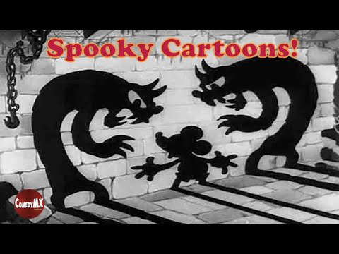 Spooky Cartoon Marathon | Felix, Balloon Land, Oswald, Tom & Jerry, Mutt & Jeff