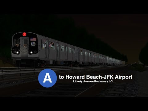 Roblox (The Rockaways) R179 A Train from Euclid Avenue to Howard Beach-JFK Airport