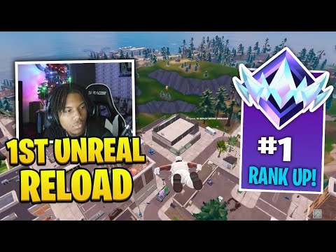 GMoney Road to 1ST UNREAL Ranked in Fortnite Reload