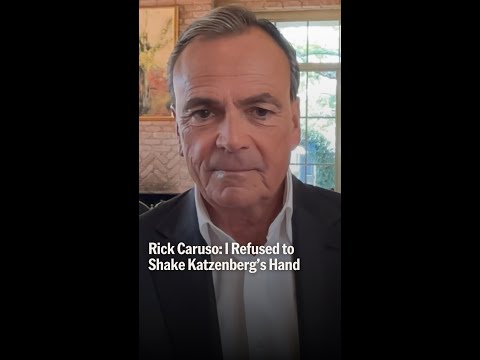 Why Rick Caruso *Refused* to shake Jeffrey Katzenberg’s hand.