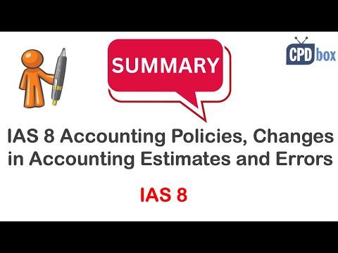 IAS 8 Accounting Policies, Changes in Accounting Estimates and Errors - applies in 2025