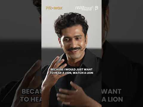 "My Instagram feed was full of lion videos" Vicky Kaushal shares | THR India #shorts