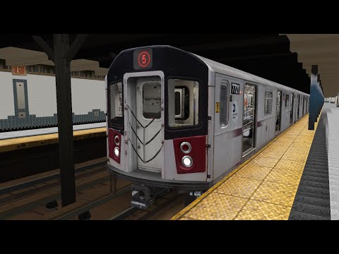 OpenBVE: R142A 5 Train from Flatbush Avenue Brooklyn College to Eastchester Dyre Avenue via BX Exp