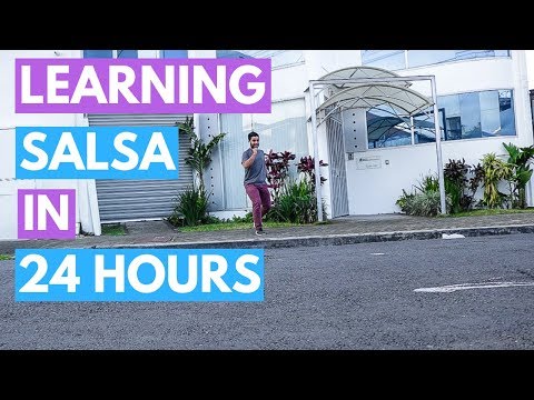 American Tries To Learn Salsa Dancing In 24 Hours