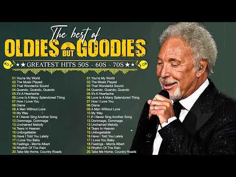 Greatest Hits Of 50s 60s 70s ⏰ Best Of Oldies But Goodies ⏰ Tom Jones, Matt Monro, Engelbert & Elvis