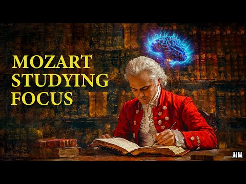 Mozart Relaxing Concerto for Studying and Concentration | Mozart Effect for Brain Power