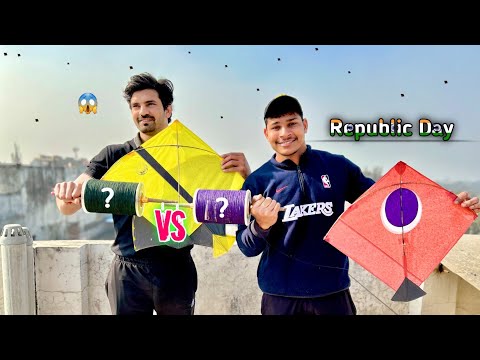 Kite Cutting Challenge on Republic Day | Kite Flying | Kite |