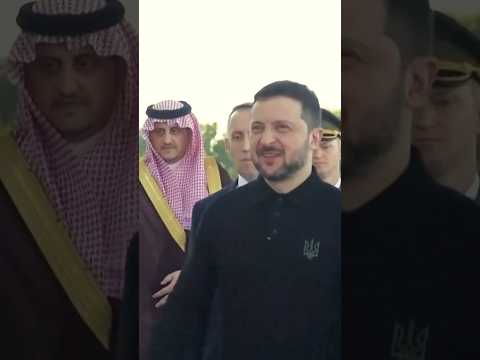 Zelenskiy Arrives in Saudi Arabia for Meeting With US Officials