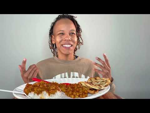 HOMEMADE INDIAN FOOD MUKBANG