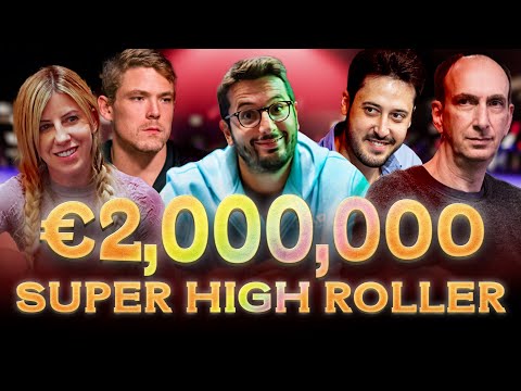 2 Million Euro Super High Roller Showdown: Final Table Thrills