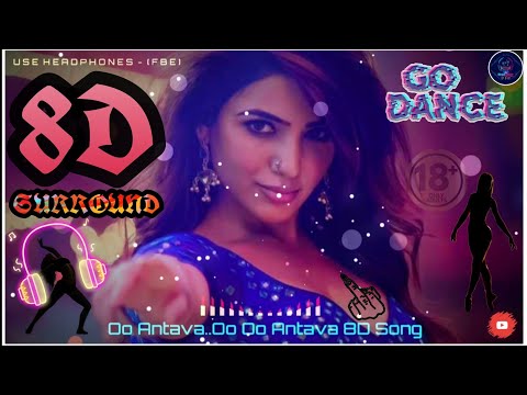 Oo Antava..Oo Oo Antava 8D Song (Telugu) - Pushpa | (USE🎧HEADPHONE - FBE) Like|Share|Subscribe|