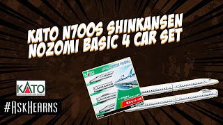 KATO N700S Shinkansen Nozomi Basic 4 Car Set | #askhearns