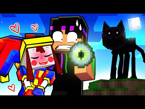 Minecraft Speedrunners vs CATNAP with POMNI!