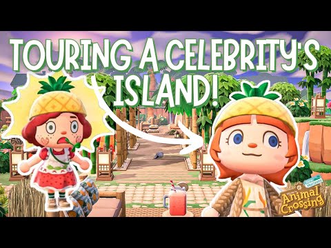 Touring LOTUS REEF! Lex's Tropical Island Tour! | 2024 | Animal Crossing New Horizons | ACNH