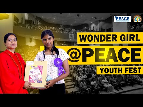 Wonder Girl of India @ PEACE Youth Fest | PEACE Program | DJJS