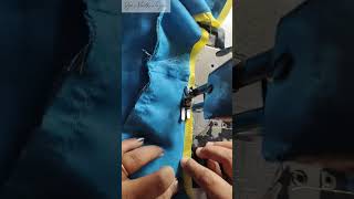 Normal piping stitching method. #tutorial #piping #sewingtutorial #shorts #trendingshorts #blouse