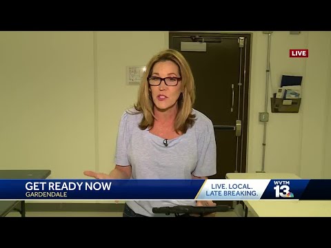 A look inside an Alabama tornado shelter