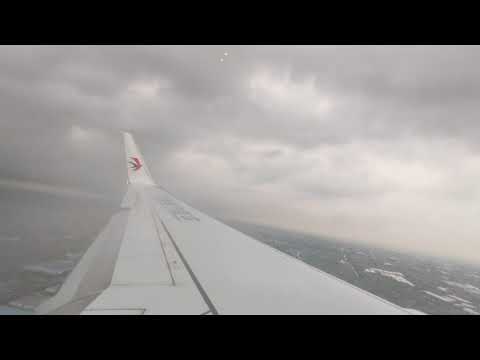 2019/09/03【着陸】 中国東方航空 748便 関空～上海 4K対応