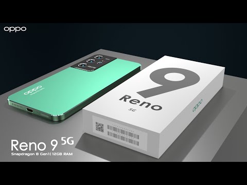 Oppo Reno 9 - 5G, 200MP Camera, 12GB RAM Snapdragon 8 Gen1, 6000mAh Battery/Oppo Reno 9 5G