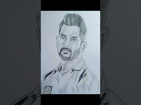 Thala Ms dhoni drawing#trendingshorts #thaladhonistatus #dhoni #dhonilastipl #csk #viral