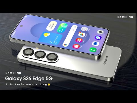 Samsung Galaxy S26 Edge (Slim) - 5G,Snapdragon 8 Elite (Gen 2),200MP Camera//Samsung Galaxy S26 Edge