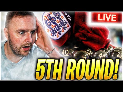 🔴 LIVE: FA CUP 5TH ROUND DRAW! | REACTION!