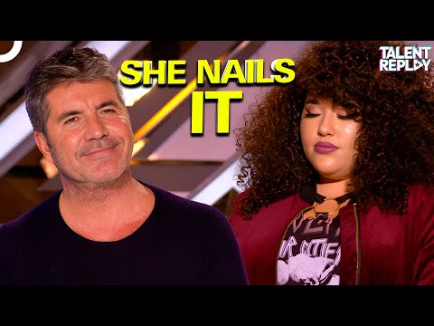 Nervous Singer Shanaya STUNS with Her Voice | X Factor UK