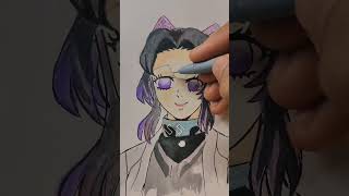 Drawing SHINOBU KOCHO || Demon Slayer/ kimetsu no yaiba