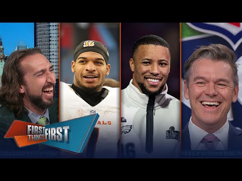 No Huddle: Saquon’s extension, will Ja’Marr reset WR market & Justin vs. Russ | FIRST THINGS FIRST