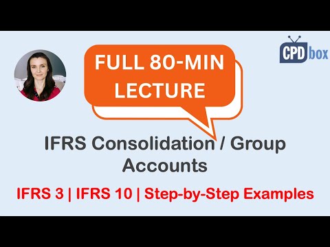 Complete IFRS Consolidation Lecture: IFRS 3, IFRS 10 & Step-by-Step Examples