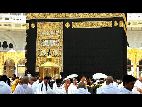 kaaba live  |today 20 August 2024|live 2024 update 🕋 | Beautiful view Ahjre Aswad Close