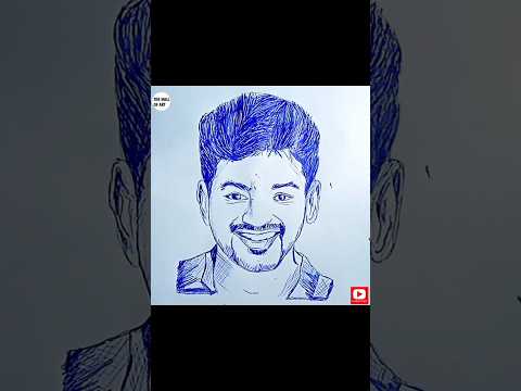 thalapathy vijay drawing#thalapathy #thalapathyvijay #viral