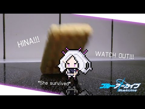 Hina survived waffle [Blue Archive]