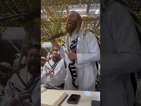 Beri Weber & Shai Graucher Singing & Dancing in the Sukkah. Vid: Dudi Kepler #israel