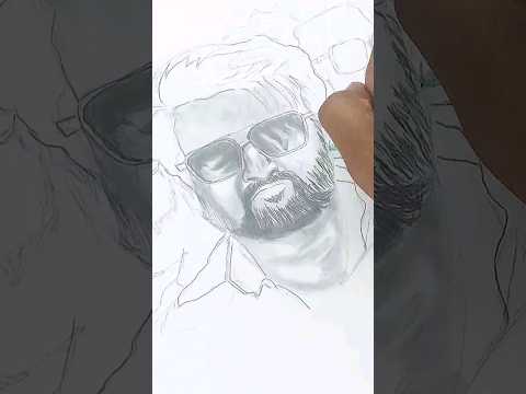 coolie disco thalaivar drawing #thalaivar #coolie #art #trend