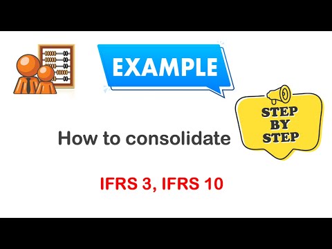 How to consolidate under IFRS - step by step EXAMPLE