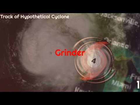 Track of Hypothetical Cyclone Grinder |1| •LCA•