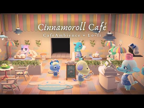 Cinnamoroll Café 🐶 Café Ambience + 1 Hour Cute Happy Lo-fi to help you study, work, or relax 🎧