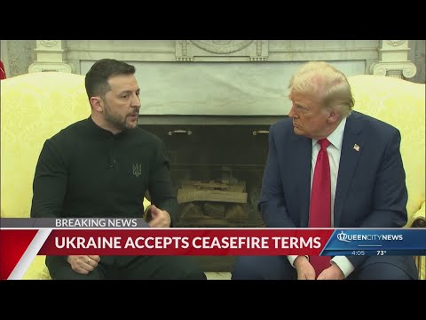 US resumes military aid, intelligence sharing with Ukraine, open to a 30-day ceasefire