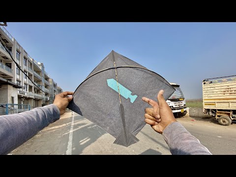 Injection Kite Caught on Road | kite catching | kite looting | flying big kites |