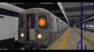 Openbve R68A B Train Arriving & Departing at Fordham Road