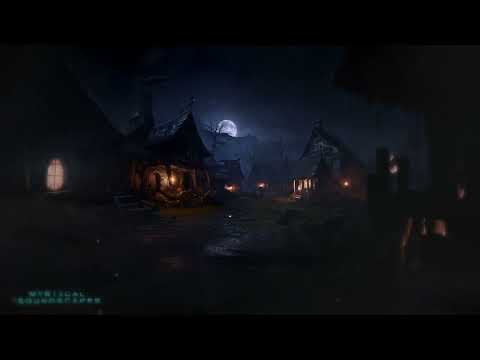 The Full Moon Is Here! | Werewolf Ambience | HORROR AMBIENCE | 4 Hours | 4K