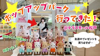 【シルバニアファミリー】ポップアップパーク＠テラスモール松戸行ってきた！【vlog#４】